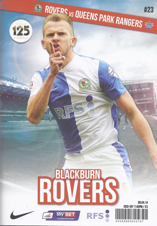 Blackburn Rovers FC v Queens Park Rangers FC